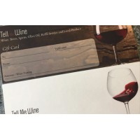Gift vouchers available at Tell Me Wine - Wine tasting in the Wye Valley at Chepstow